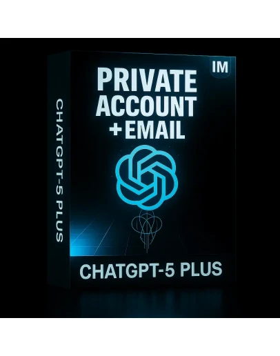 ChatGPT Plus GPT-5 Private Account 1 Month + Email
