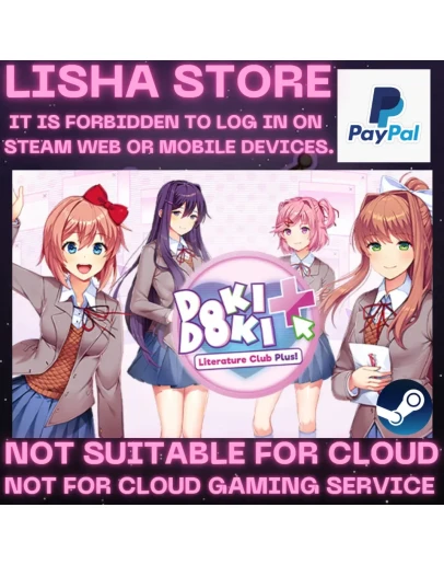 Doki Doki Literature Club Plus Стим Оффлайн на 90 дней