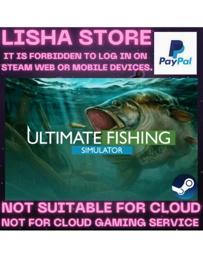 Ultimate Fishing Simulator full DLC Стим На 30 или 90 д
