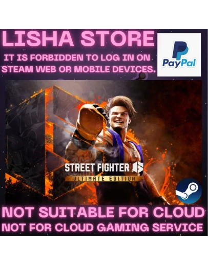 Street Fighter 6 Ultimate Ed. Steam На 30 или 90 дней