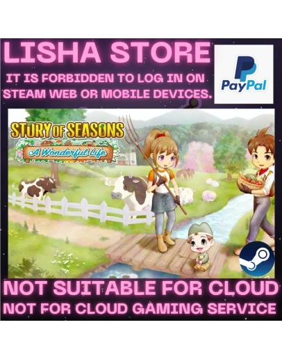 STORY OF SEASONS: A Wonderful Life Стим на 90 дней STORY OF SEASONS: A Wonderful Life Стим на 90 дней