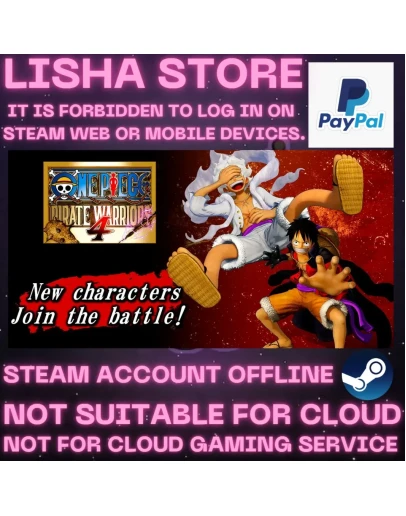 ONE PIECE PIRATE WARRIORS 4 Deluxe Стим на 90 дней