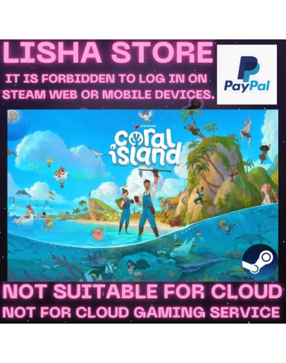 Coral Island Стим Оффлайн на 90 дней