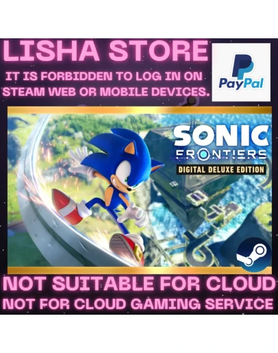 SONIC FRONTIERS DELUXE EDITION Стим На 30 или 90 дней