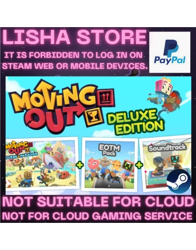 Moving Out - Digital Deluxe Ed Стим На 30 или 90 дней