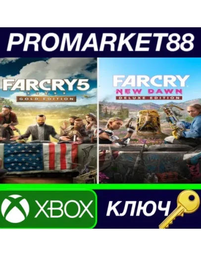 Far Cry 5 Gold Edition + Far Cry New Dawn Deluxe Edit Far Cry 5 Gold Edition + Far Cry New Dawn Deluxe Edit