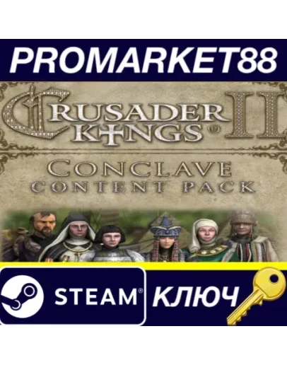Crusader Kings II - Conclave Content Pack DLC EMEA St Crusader Kings II - Conclave Content Pack DLC EMEA St