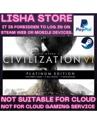 Sid Meiers Civilization VI Platinum На 30 или 90 дней