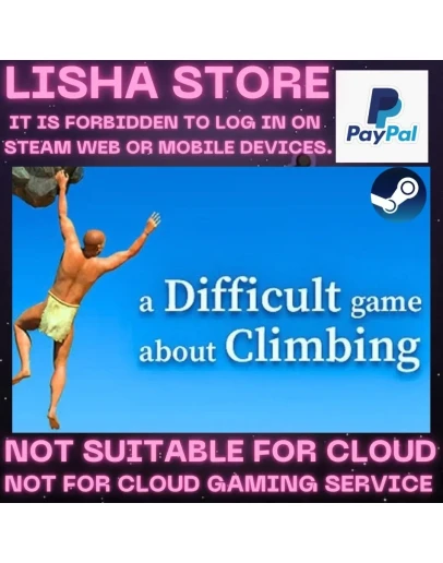 A Difficult Game About Climbing Стим на 90 дней