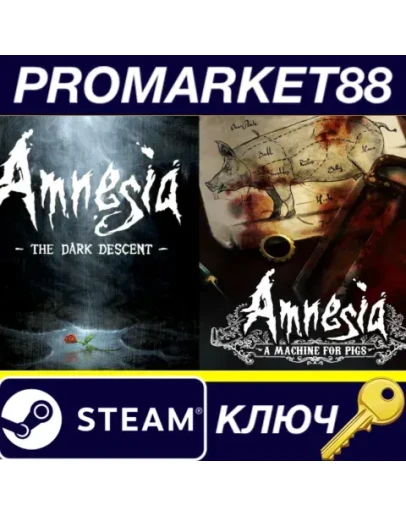 Amnesia: The Dark Descent + Amnesia: A Machine for Pi