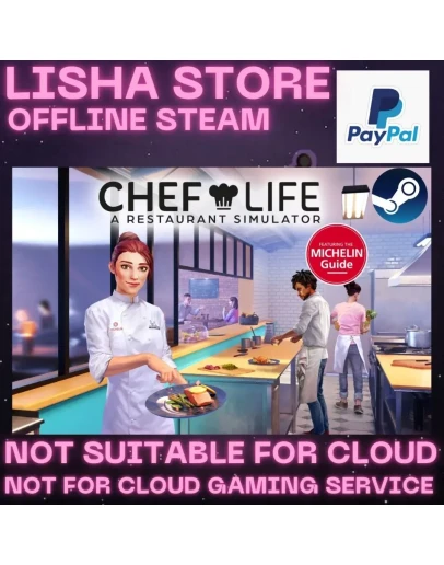 Chef Life:A Restaurant Sim Стим Оффлайн на 90 дней