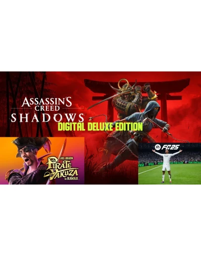 ASSASSINS CREED SHADOWS - DIGITAL DELUXE EDITION + ASSASSINS CREED SHADOWS - DIGITAL DELUXE EDITION +