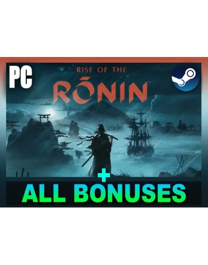RISE OF THE RONIN + БОНУСSTEAM АККАУНТНА 90 ДНЕЙ