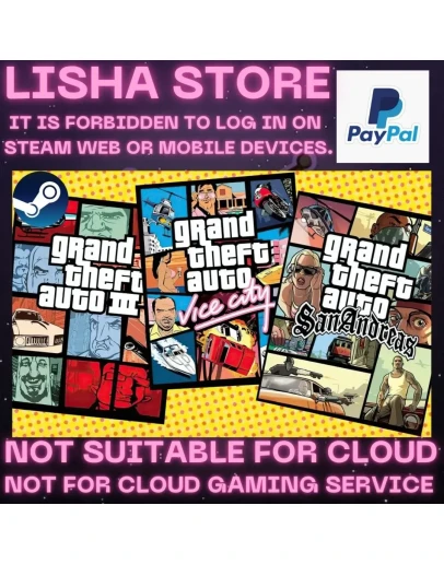 Grand Theft Auto The Trilogy Стим Оффлайн на 90 дней