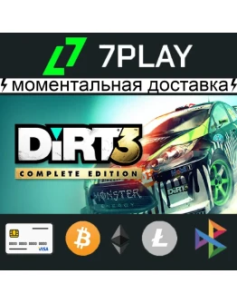 DiRT 3 Complete Edition - Оффлайн Steam 24/7