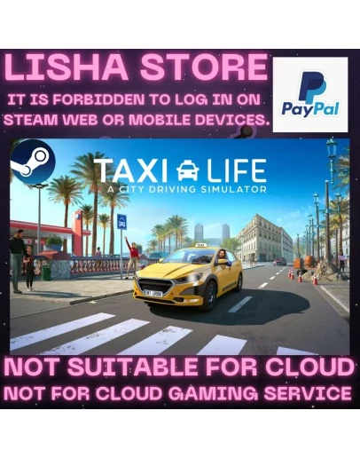 Taxi Life A City Driving Sim Стим Оффлайн на 90 дней