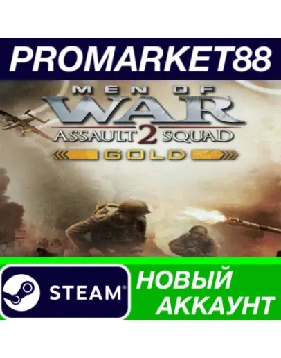 Men of War: Assault Squad 2 Gold Edition Steam АККАУН