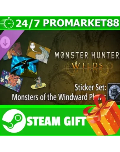 Monster Hunter Wilds - Sticker Set: Monsters of the