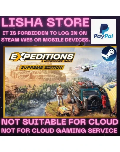 Expeditions A MudRunner Supreme Стим Оффлайн на 90 дней