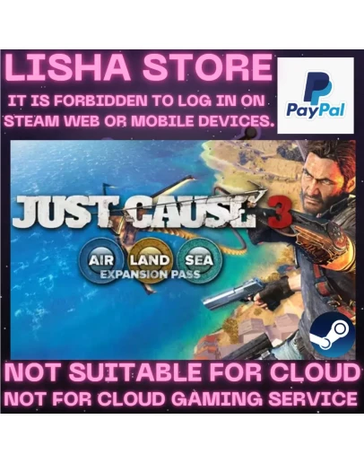 Just Cause 3 Air, Land Sea+Weapon На 30 или 90 дней