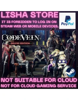CODE VEIN Deluxe Edition Стим Оффлайн на 90 дней