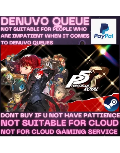 Persona 5 Royal Стим Оффлайн на 90 дней