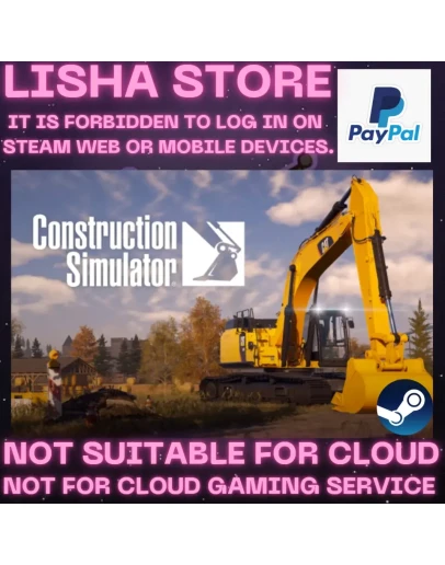Construction Simulator 2022 Стим Оффлайн на 90 дней Construction Simulator 2022 Стим Оффлайн на 90 дней