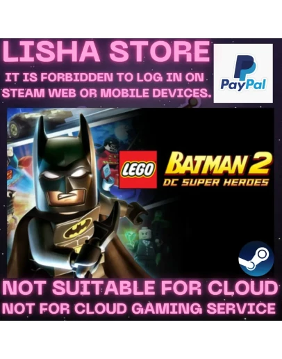 LEGO Batman 2: DC Super Heroes Стим на 90 дней