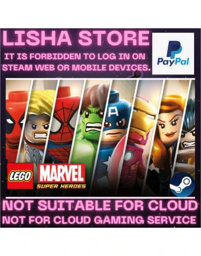 LEGO MARVEL Super Heroes 1 Стим Оффлайн на 90 дней