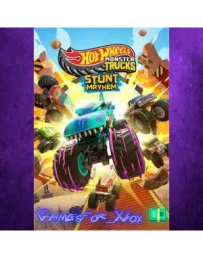 Hot Wheels Monster Trucks Stunt Mayhem XBOX Hot Wheels Monster Trucks Stunt Mayhem XBOX