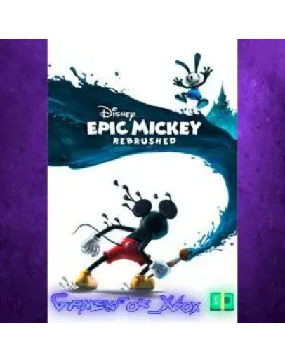 Disney Epic Mickey Rebrushed XBOX