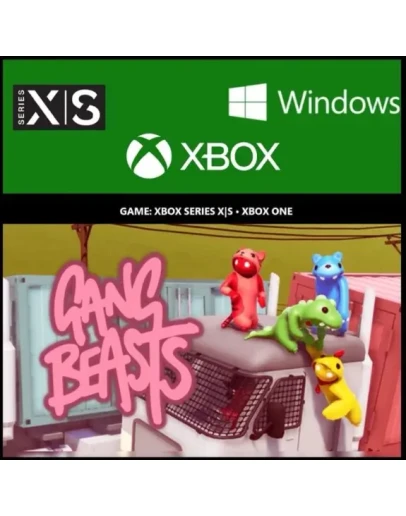GANG BEASTS XBOX ONE / XS / ПК КЛЮЧ GANG BEASTS XBOX ONE / XS / ПК КЛЮЧ
