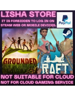 Grounded+Raft (2 Games) Стим Оффлайн на 90 дней Grounded+Raft (2 Games) Стим Оффлайн на 90 дней