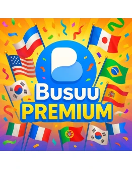 ПОДПИСКА BUSUU PREMIUM ГОД НА ВАШ АККАУНТ ПОДПИСКА BUSUU PREMIUM ГОД НА ВАШ АККАУНТ