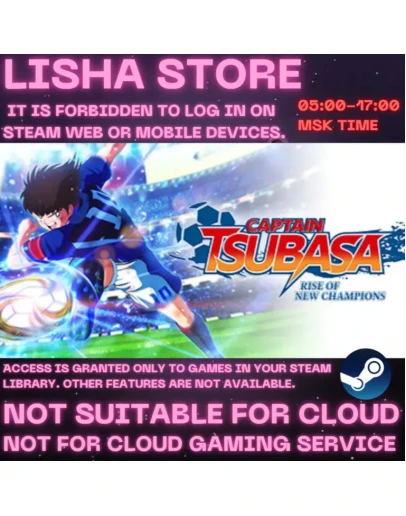 Captain Tsubasa Rise of New Champions Стим на 90 дней