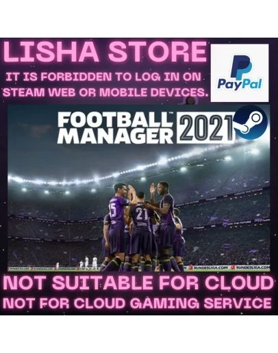 Football Manager 2021 Стим Оффлайн На 30 или 90 дней Football Manager 2021 Стим Оффлайн На 30 или 90 дней