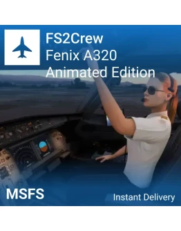 FS2Crew: Animated FO - Fenix A320 для MSFS 2020 FS2Crew: Animated FO - Fenix A320 для MSFS 2020