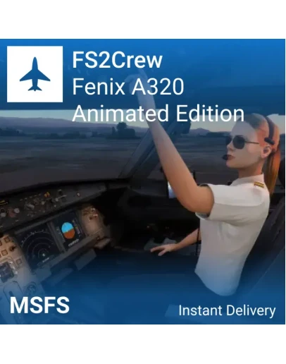FS2Crew: Animated FO - Fenix A320 для MSFS 2020 FS2Crew: Animated FO - Fenix A320 для MSFS 2020