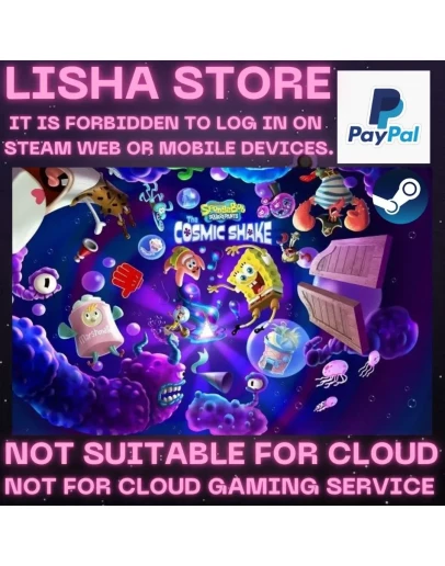 SpongeBob SquarePants: The Cosmic Shake Стим на 90 дней SpongeBob SquarePants: The Cosmic Shake Стим на 90 дней