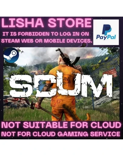 SCUM Стим Оффлайн На 30 или 90 дней