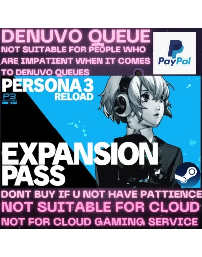 Persona 3 Reload Premium +Expansion Стим на 90 дней