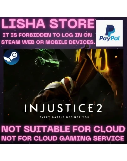 Injustice 2 Стим Оффлайн На 30 или 90 дней