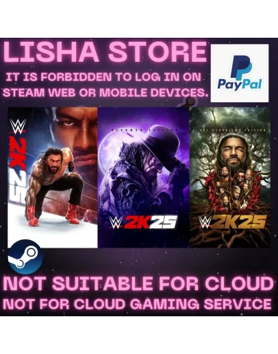 WWE 2K25 The Bloodline Edition+ WWE 2K24 На 30 или 90 д