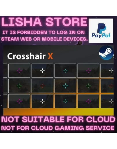 Crosshair X Стим Оффлайн на 90 дней Crosshair X Стим Оффлайн на 90 дней