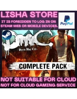 DmC: Devil May Cry Complete Стим Оффлайн на 90 дней