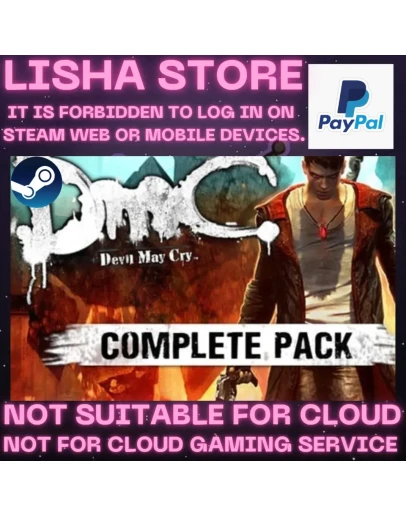 DmC: Devil May Cry Complete Стим Оффлайн на 90 дней