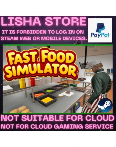 Fast Food Simulator Стим На 30 или 90 дней