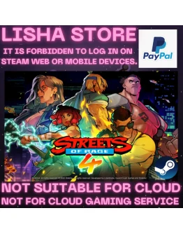 Streets of Rage 4 Стим На 30 или 90 дней