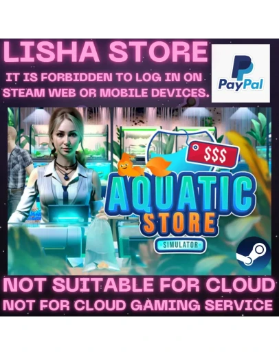 Aquatic Store Simulator Стим Оффлайн на 90 дней Aquatic Store Simulator Стим Оффлайн на 90 дней