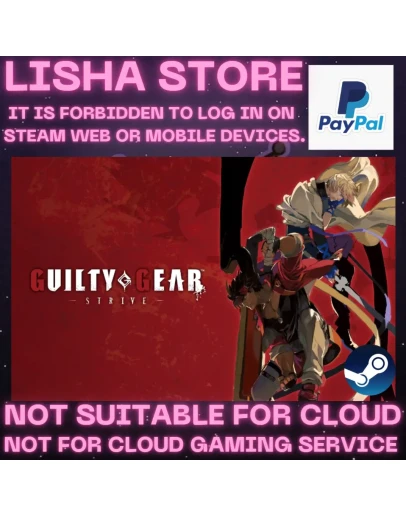 GUILTY GEAR STRIVE Ed Стим Оффлайн на 90 дней GUILTY GEAR STRIVE Ed Стим Оффлайн на 90 дней